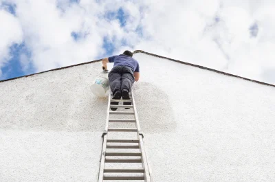 Peinture extérieure à Codolet — façades et ravalement